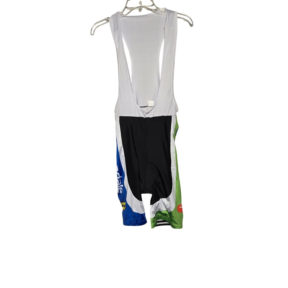 Cannondale Sugoi Mens Cycling Bib Shorts Padded Mavic Fizik Blue Green Black XXL
